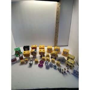 LankyBox Boxy Rocky LankyBot Canny Sticky Figures Lot Small Plastic Mini Toys